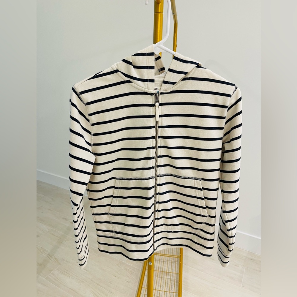 Boys J Crew crewcut zip up sweatshirt hoodie. Size 12.